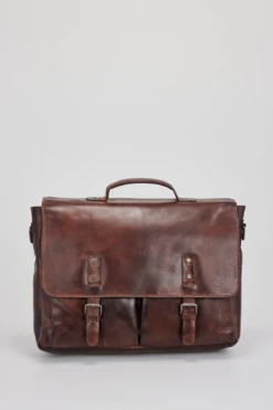 Oliver Leather Brief -DKN Travel Bag Shop 3209784 3