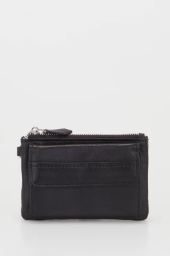 Leather Coin & Key Wallet