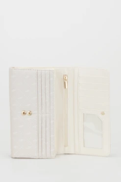 Signature Print Large Wallet -DKN Travel Bag Shop 3210531 4