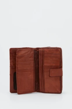 Leather Large Tab Wallet -DKN Travel Bag Shop 3210601 3